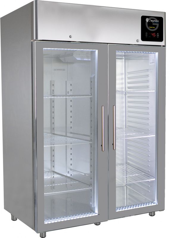 Desmon GB14 Dobblet Fryseskap med Glassdør