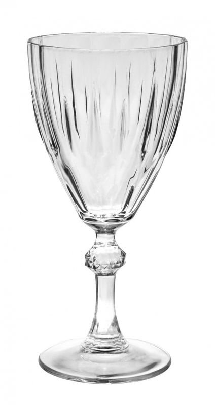 Vinglass 24,5 cl Diamond, 6stk