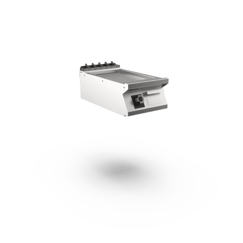 Mareno FT74ERT# Flatgrill med Riflet Stålplate