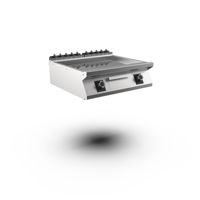 Hovedbilde Mareno FT78ELCT Flatgrill glatt - krom