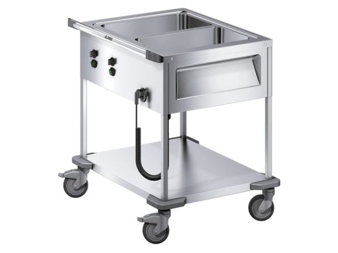 Hovedbilde B.PRO SAW L-2 Serveringsvogn med vannbad